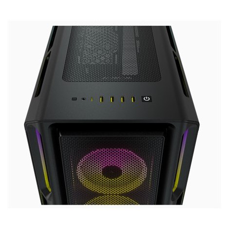 Corsair | Tempered Glass Smart Case | iCUE 5000T RGB | Side window | Black | Mid-Tower | Power supply included No | ATX - 4